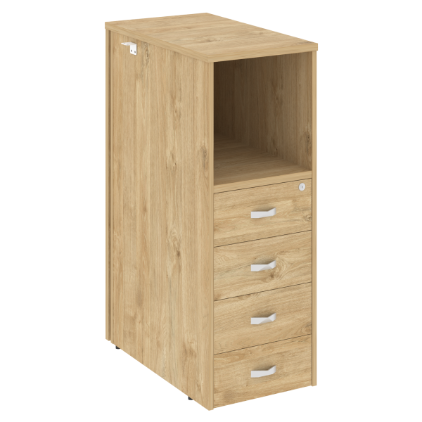 Тумба 4 ящика завершающая, правая Onix O.R-TV-4R 436x767x1185