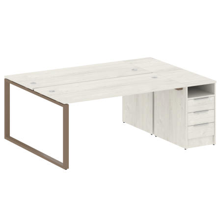 Рабочая станция Metal System Style БО.РС-СТП-2.4 2012x1475x750