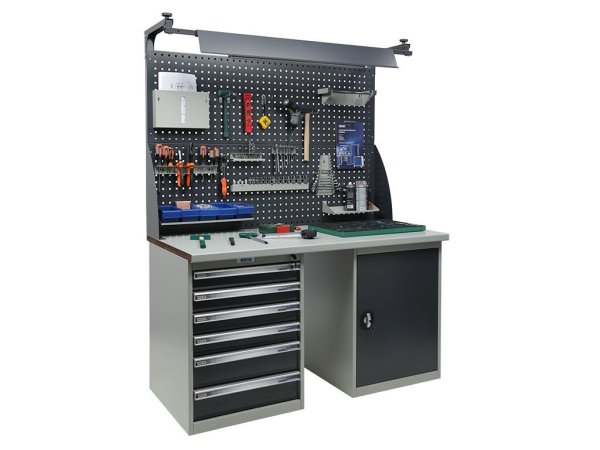 Верстак Expert T WTH150 комплект6 (ExpTWTH150.T6/T1.021) (Серый)