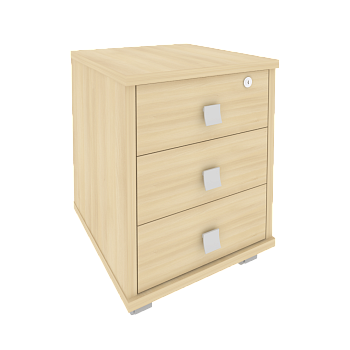 Тумба подкатная 3 ящ. Style Л.ТМ-3 420x450x563