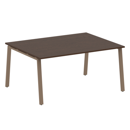 Стол для переговоров (1 столешница) на А-образном м/к Metal System Style БА.ПРГ-1.4 1600x1235x750