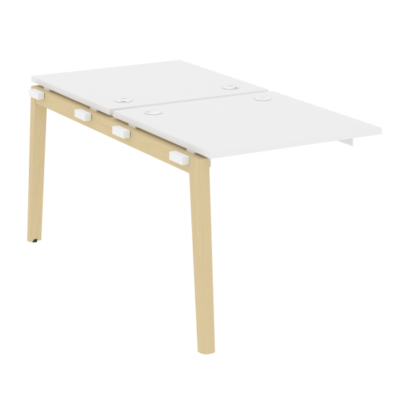 Наборный элемент рабочей станции на деревянных опорах Onix Wood OW.2.NRS-0.8 780x1635x750