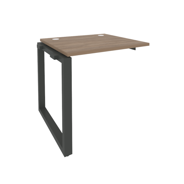 Наборный элемент рабочей станции на О-образном м/к Onix O.MO-1.NRS-0.7 780x720x750 (Дуб Аризона/Черный металл)