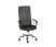 Кресло офисное / Директ / (black) черная экокожа + черная сетка