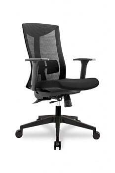 Офисное кресло College CLG-428 MBN-B Black