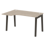 Стол эргономичный левый на деревянных опорах Onix Wood OW.SA-2L 1380x980x750