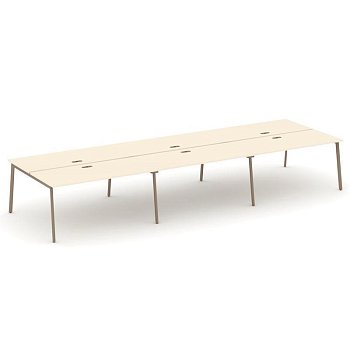 Рабочая станция 6 мест ES.D.RS-6.4-LP (4740х1500х750)