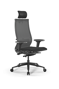 Кресло для руководителя Метта SynchroSit 10 B2-107D - T /Km00/Nb00/D32P/H3mL-2D(M23.B11.G19.W03)