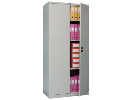Офисный шкаф ПРАКТИК CB-14 (Серый)