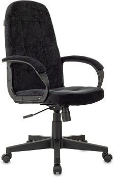 Кресло руководителя CH 002 Fabric черный Light-20 крестов. пластик