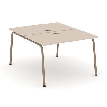 Рабочая станция 2 места ES.D.RS-2.2-LK (1180х1500х750)