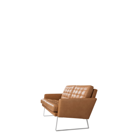 Диван офисный Смак (М-13) 2-х местный (Коричневый)