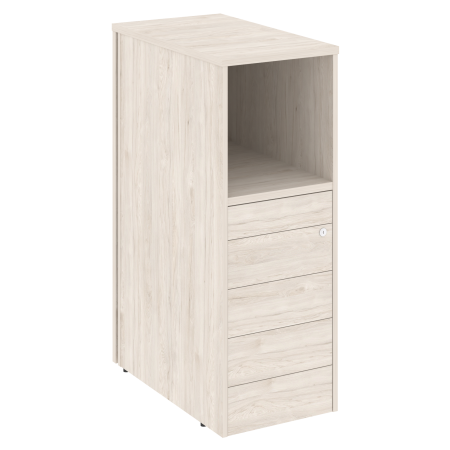 Тумба 5 ящиков TIP-ON завершающая, левая Onix O.R-TV-5TIPL 436x767x1185