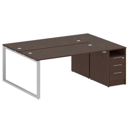 Рабочая станция Metal System Style БО.РС-СТП-2.4 2012x1475x750