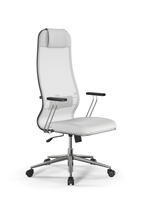 Кресло для руководителя Метта Sit 10 B1-115T - X2+Extra /Um00/Wm12/T1bp-c(M09.B23.G18.W01) (Белый)