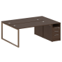 Рабочая станция Metal System Style БО.РС-СТП-2.4 2012x1475x750