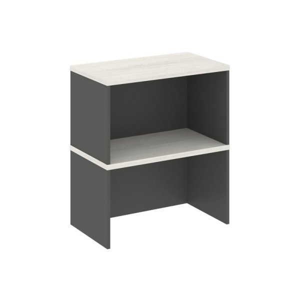 Надставка на тумбу 2 яруса SN.NT-004 (600х400х800) (Антрацит/Дуб Наварра)